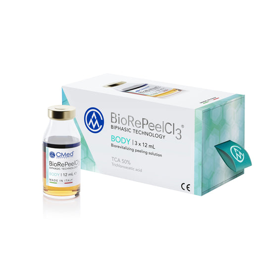 BioRePeelCl3® BODY – 3 × 12 ml – CMed Aesthetics